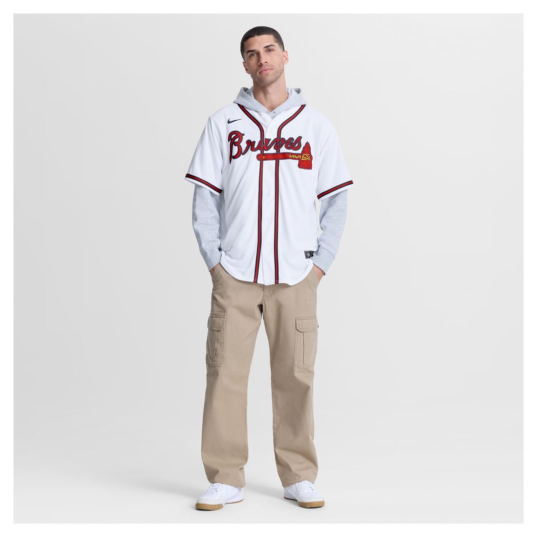 Atlanta Braves Nike Mauricio Dubón Home Replica Baseball Jersey - White