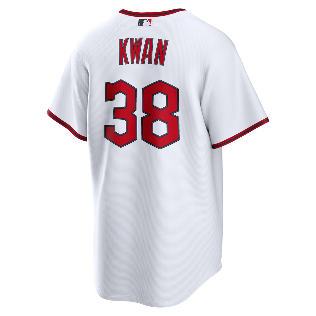 Cleveland Guardians Nike Steven Kwan Home Replica Baseball Jersey - White