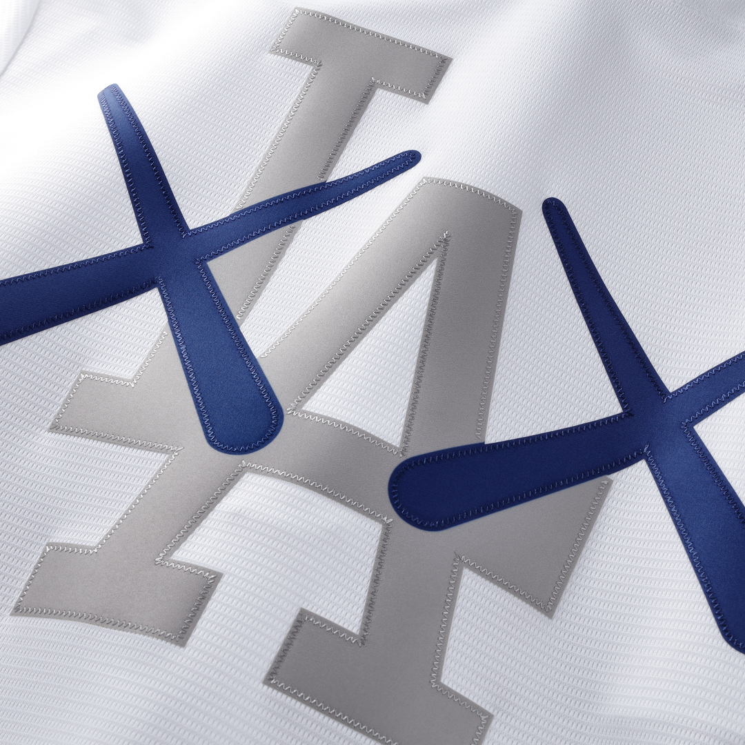 Los Angeles Dodgers Nike x KAWS White Stadium Baseball Jersey