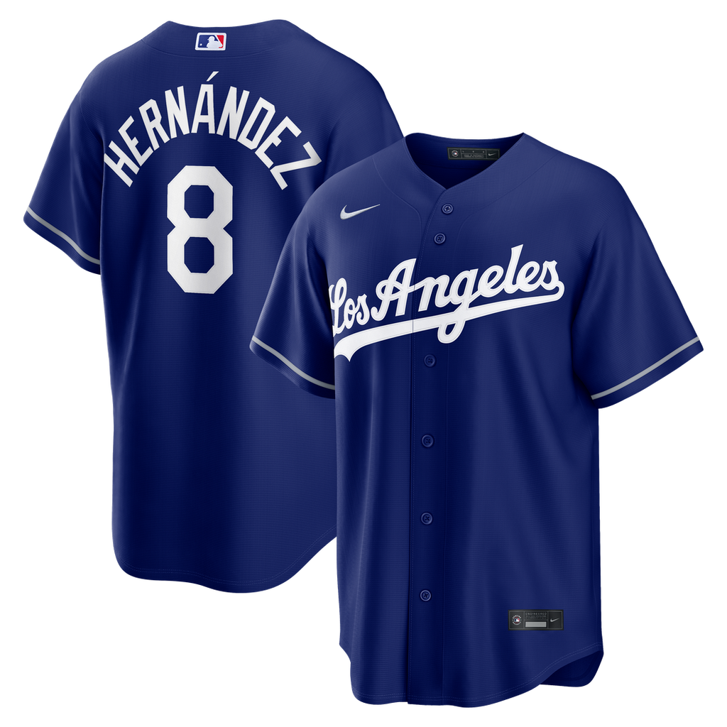Los Angeles Dodgers Nike Enrique Hernández Alternate Replica Baseball Jersey - Royal