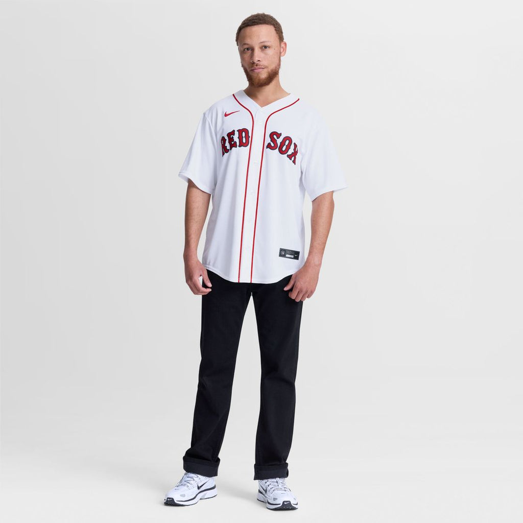 Boston Red Sox Nike Trevor Story Home Replica Baseball Jersey - White