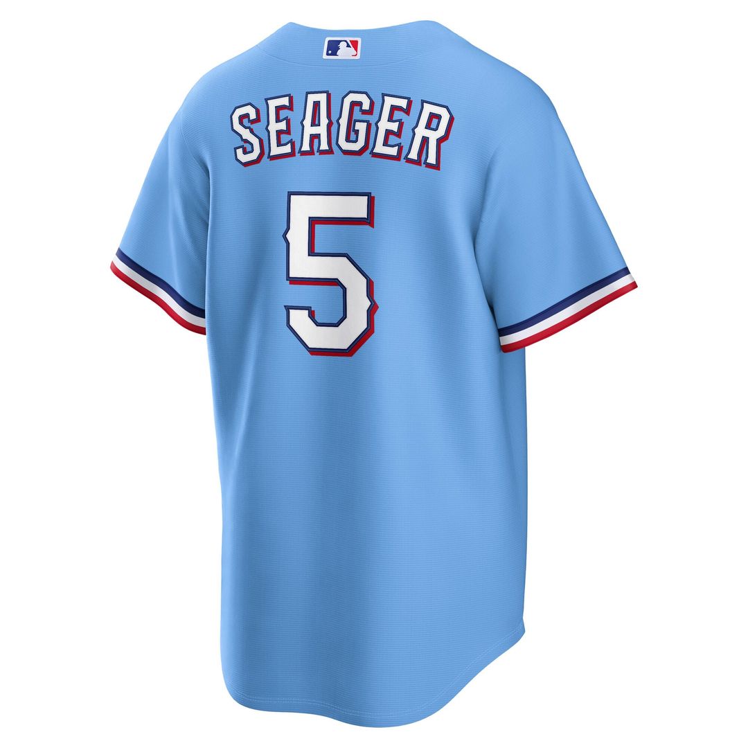 Texas Rangers Nike Corey Seager Road Replica Baseball Jersey - Gray