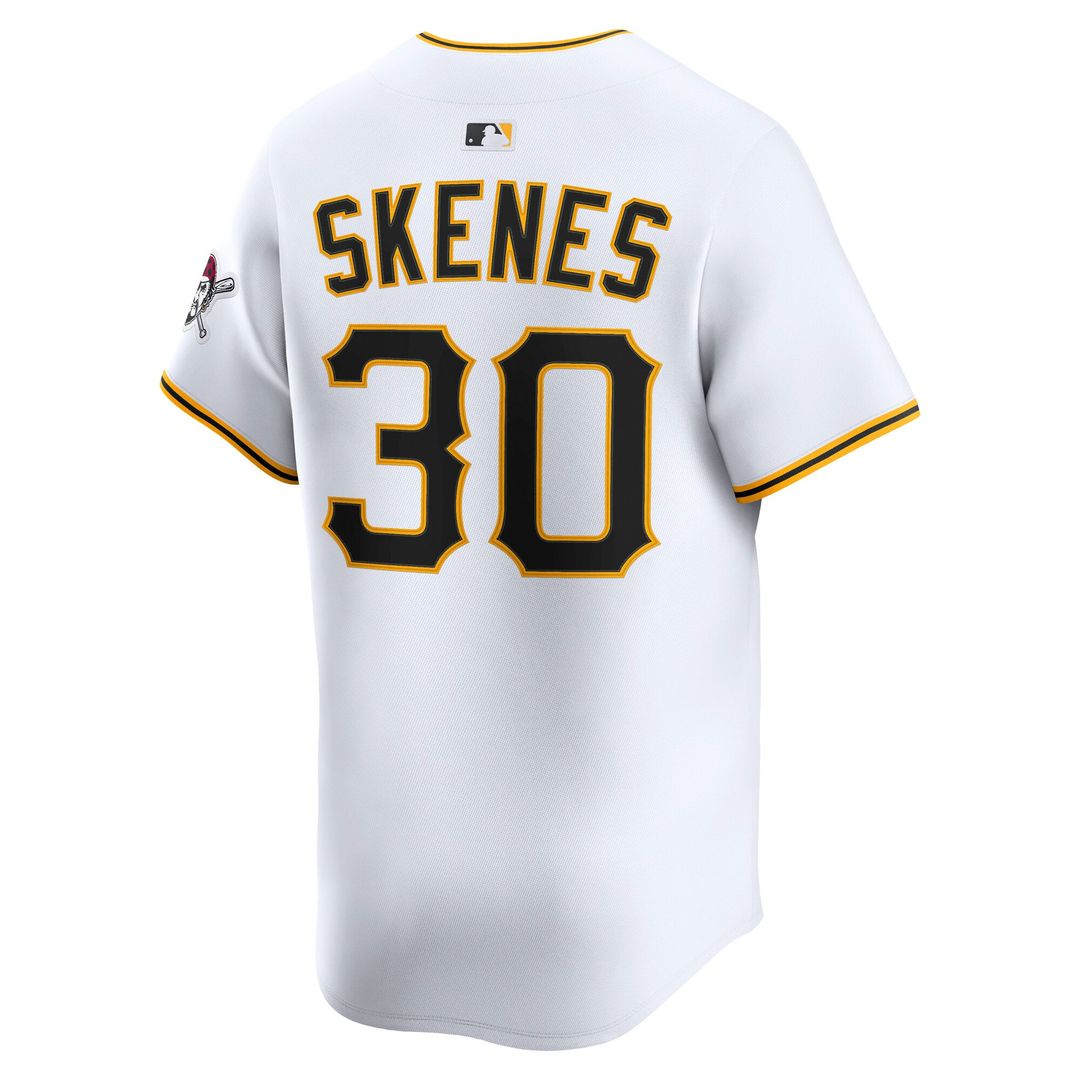 Pittsburgh Pirates Nike Paul Skenes Home Limited Baseball Jersey - White