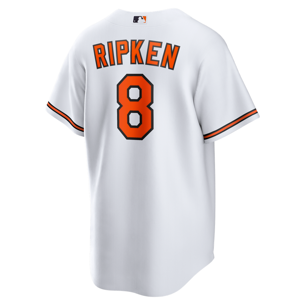 Baltimore Orioles Nike Cal Ripken Jr. Home Retired Player Replica Baseball Jersey - White