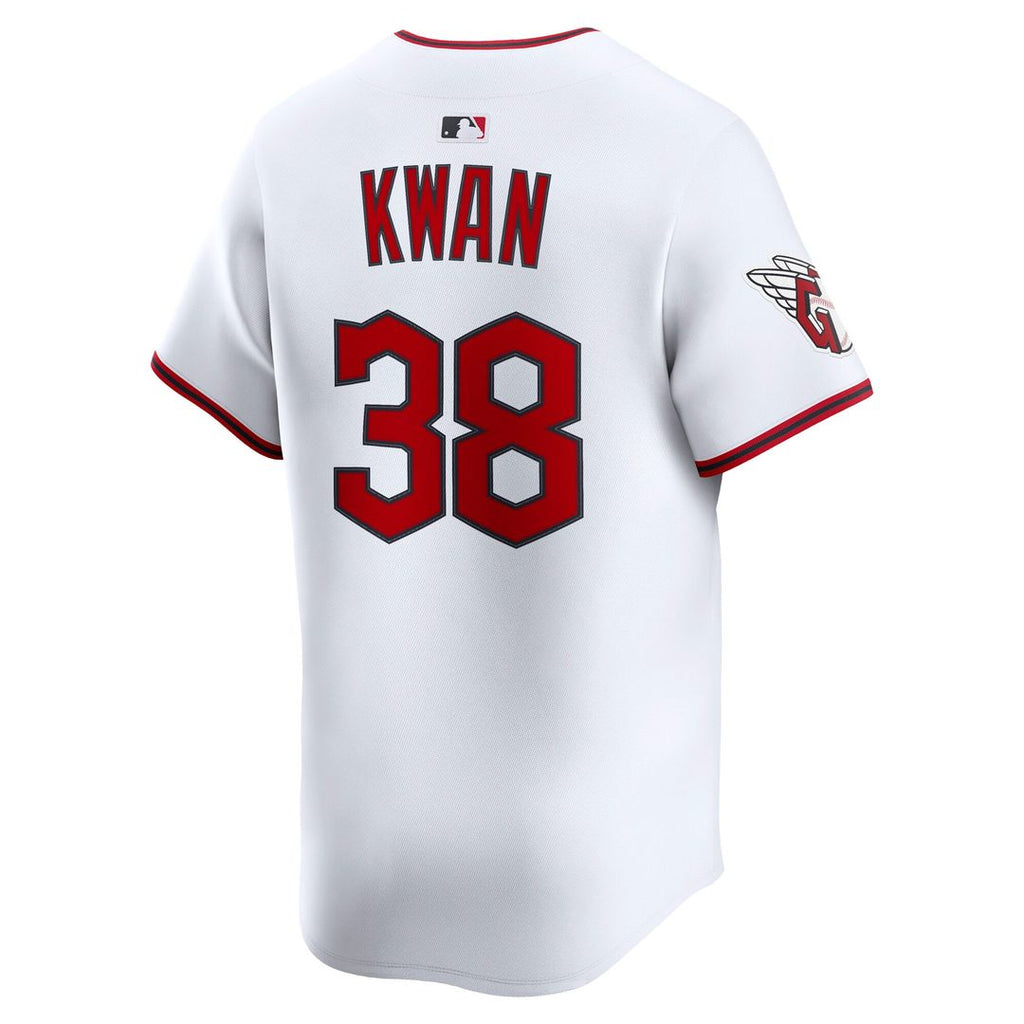 Cleveland Guardians Nike Steven Kwan Home Limited Baseball Jersey - White
