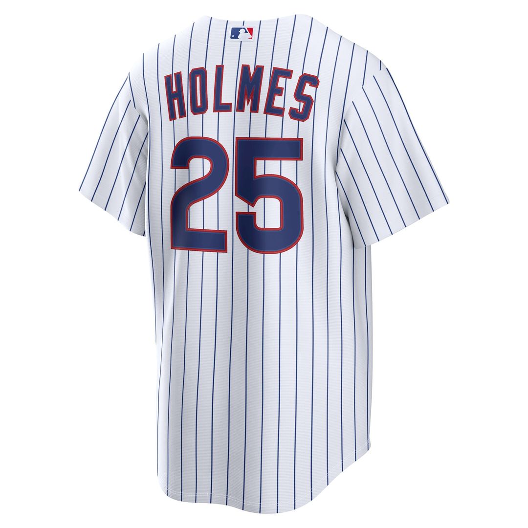 Chicago Cubs Nike Clay Holmes Home Replica Baseball Jersey - White