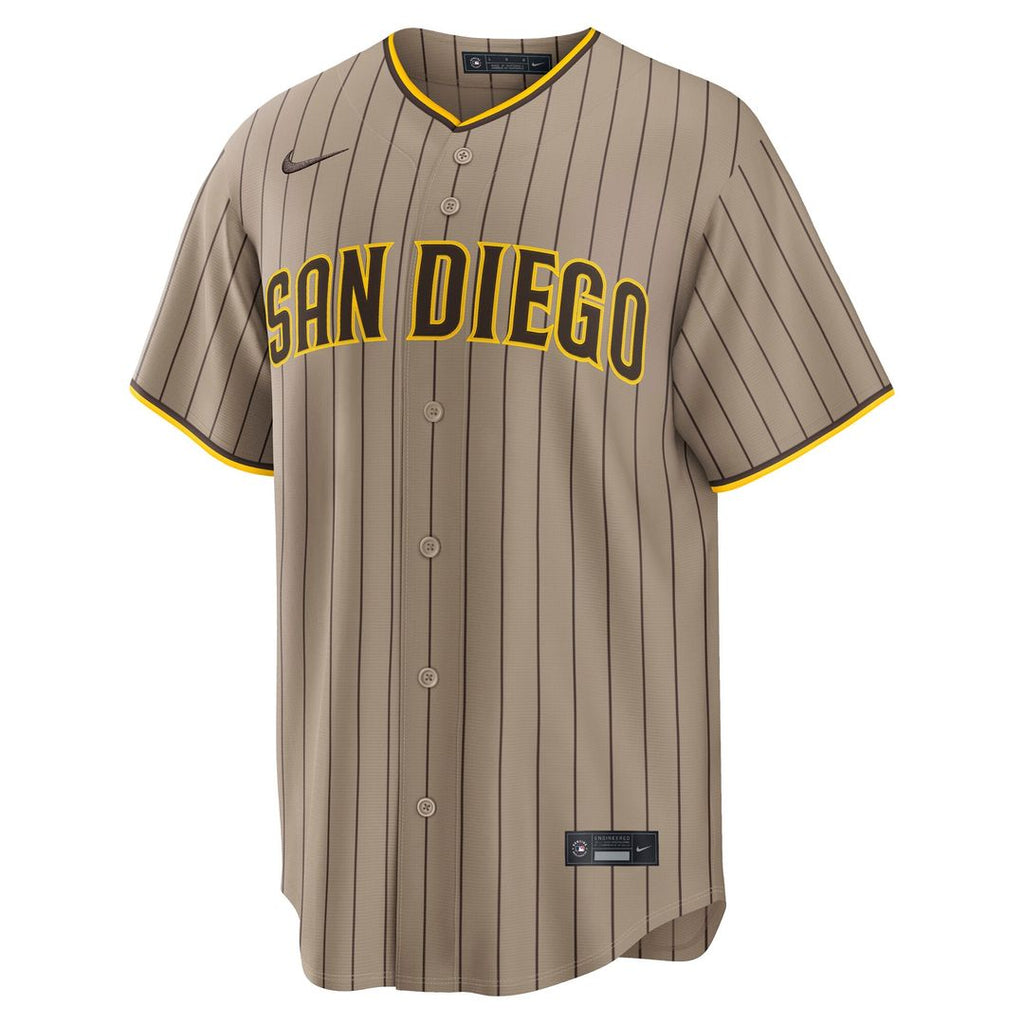 San Diego Padres Nike Home Replica Baseball Jersey - White