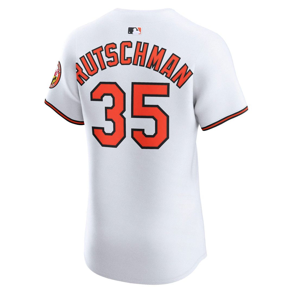 Baltimore Orioles Nike Adley Rutschman Home Elite Baseball Jersey - White