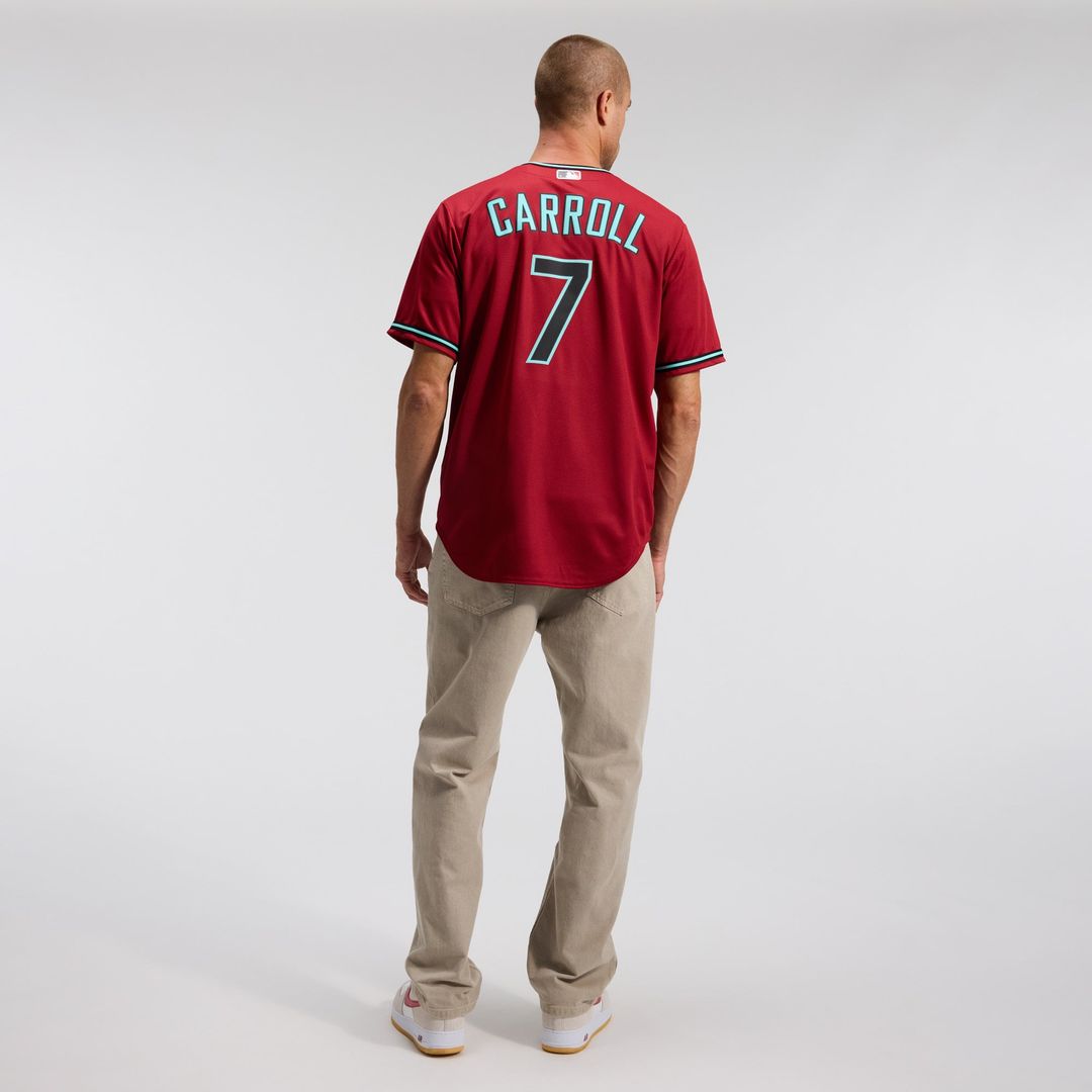 Arizona Diamondbacks Nike Corbin Carroll Alternate Replica Baseball Jersey - Black