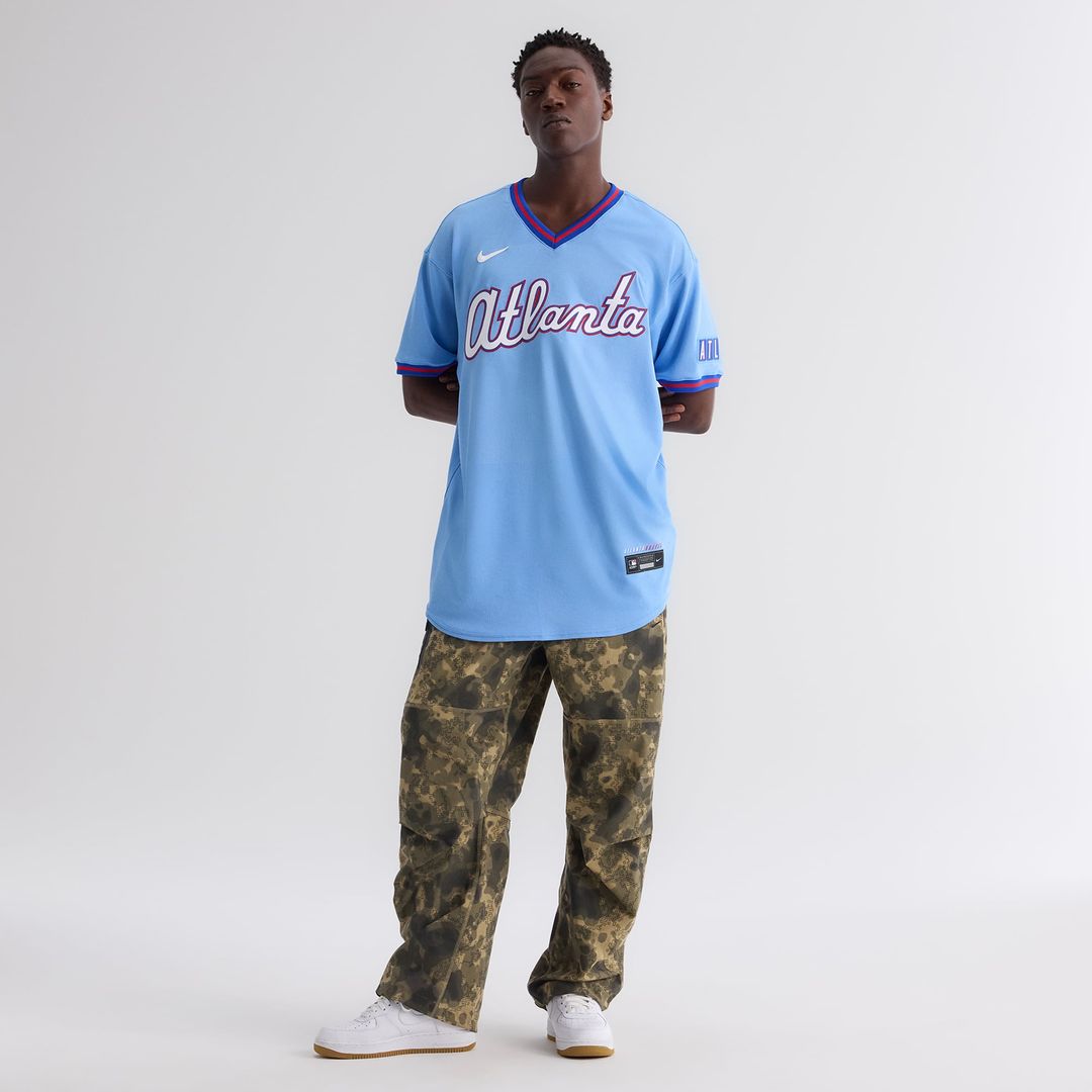 Atlanta Braves Nike 2026 City Connect Authentic Baseball Jersey - Powder Blue