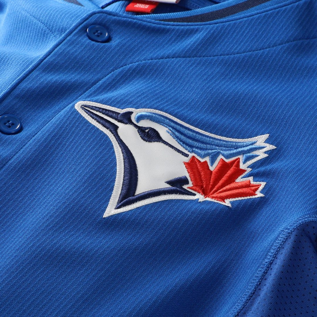 Toronto Blue Jays Mitchell & Ness Jose Bautista Authentic Batting Practice Baseball Jersey - Royal