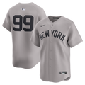 New York Yankees Nike Aaron Judge Road Limited Baseball Jersey - Gray