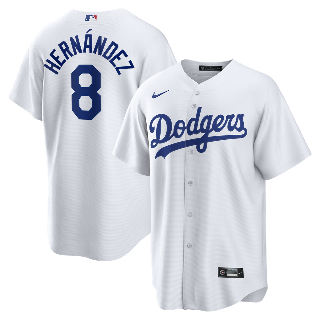 Los Angeles Dodgers Nike Enrique Hernández Home Replica Baseball Jersey - White
