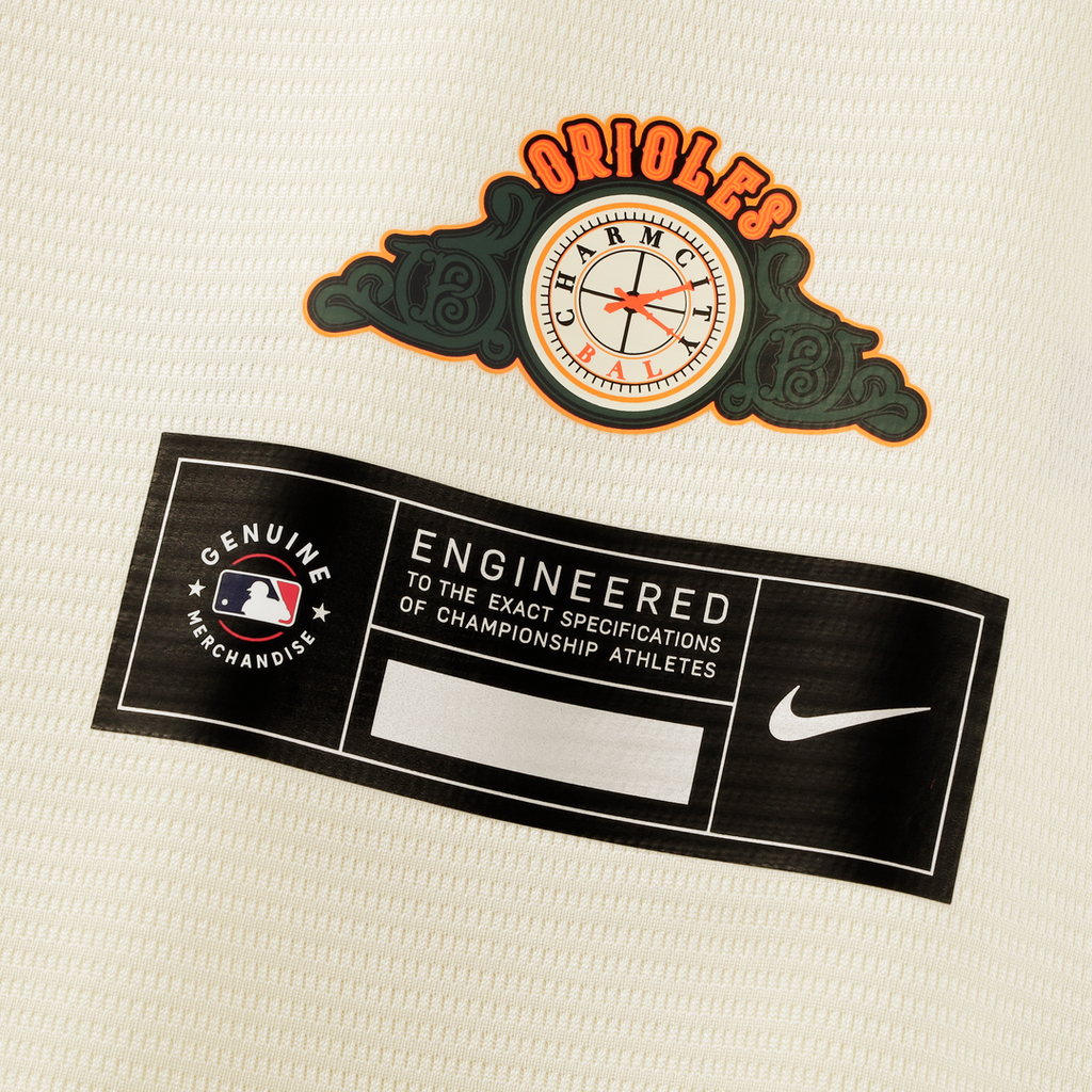 Baltimore Orioles Nike Pete Alonso 2026 City Connect Stadium Baseball Jersey - Cream