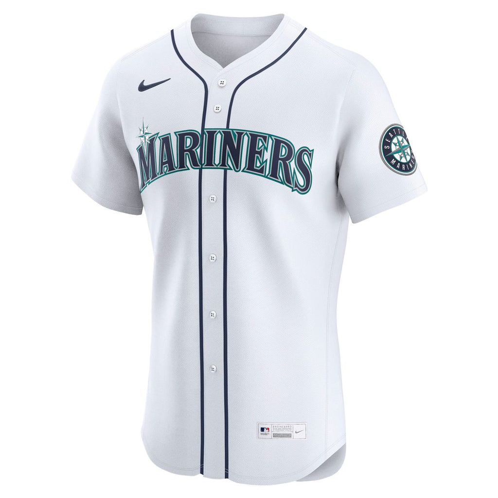 Seattle Mariners Nike Julio Rodríguez Home Elite Baseball Jersey - White