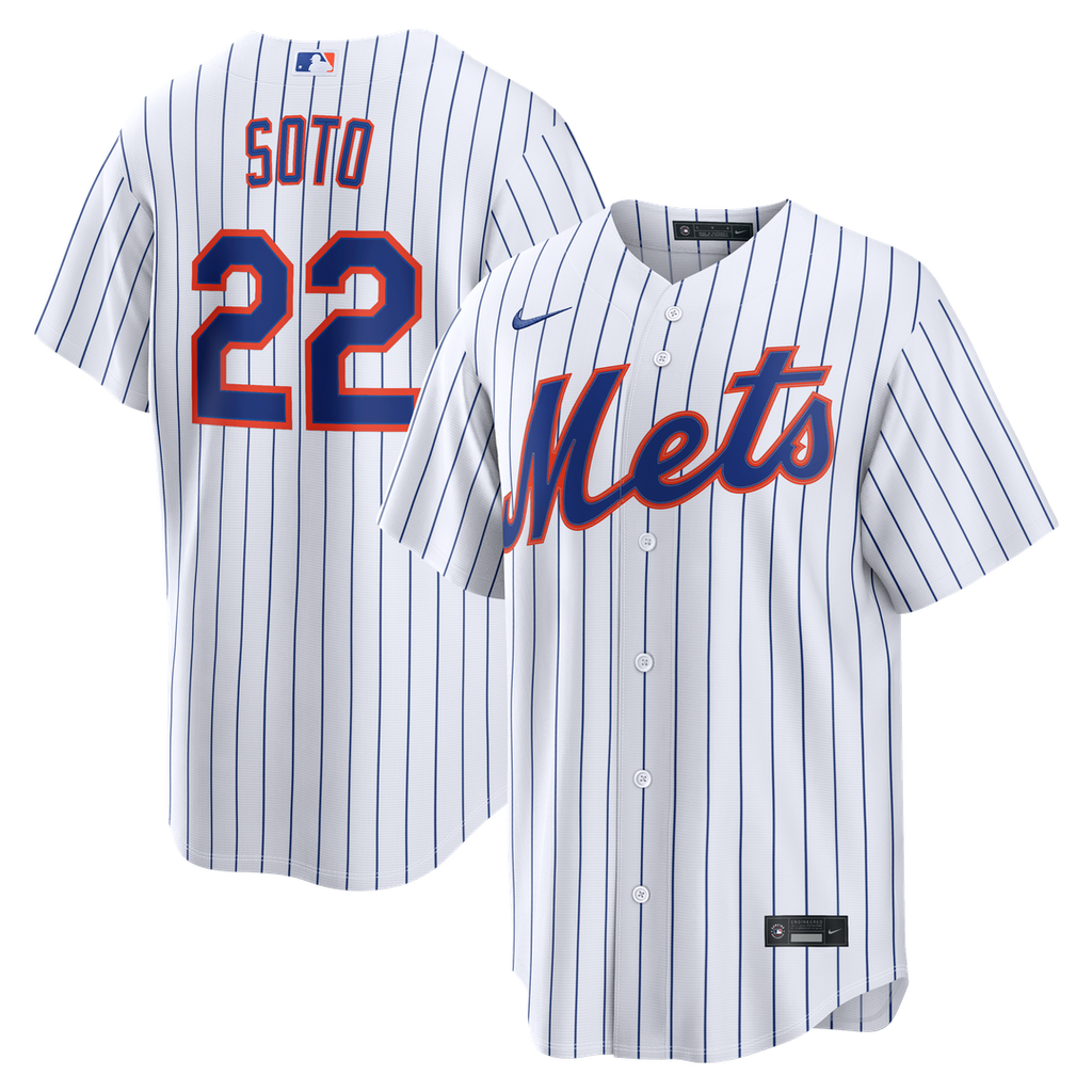 New York Mets Nike Juan Soto Home Replica Baseball Jersey - White
