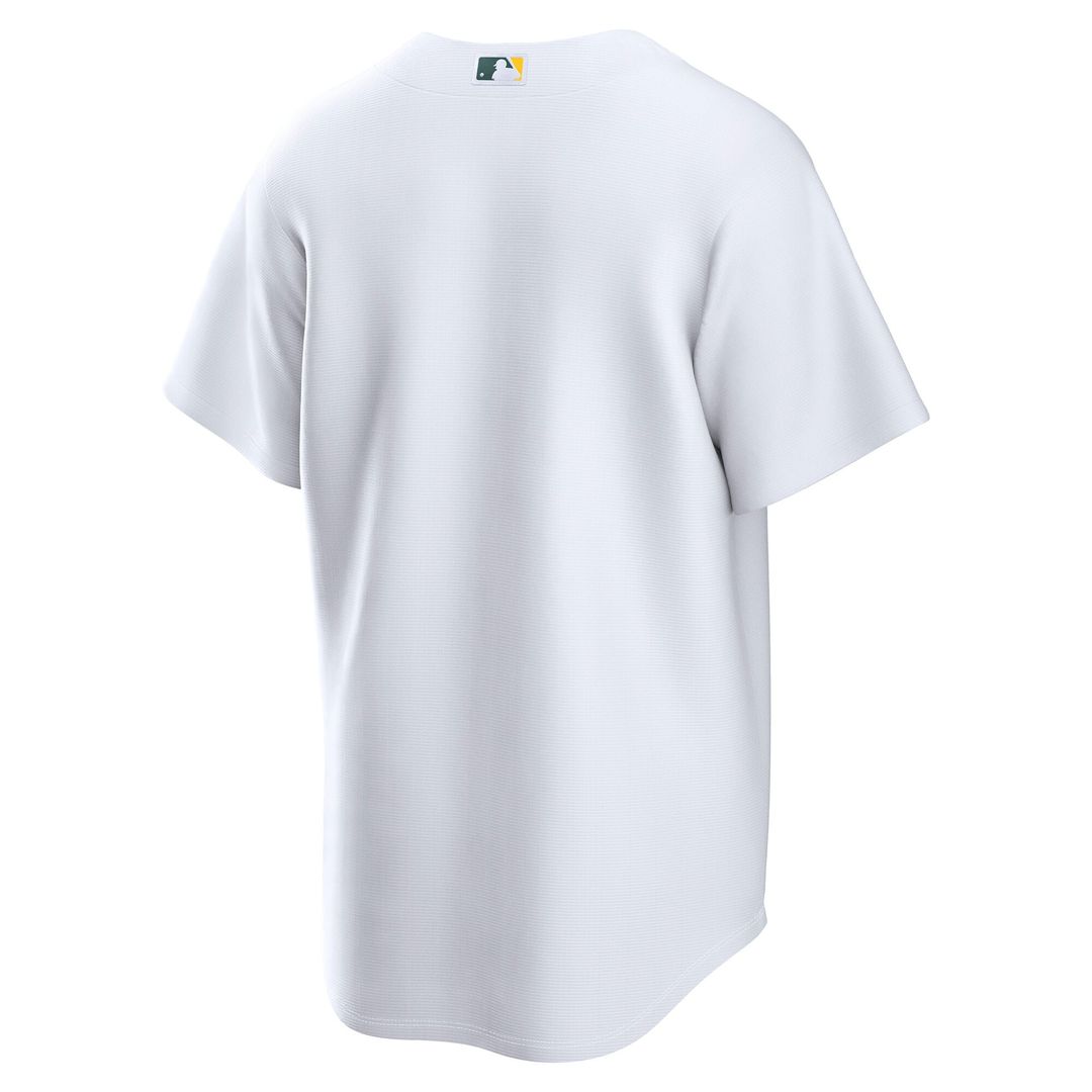 Athletics Nike Home Replica Baseball Jersey - White