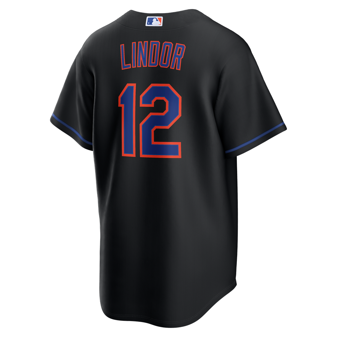 New York Mets Nike Francisco Lindor Home Replica Baseball Jersey - White