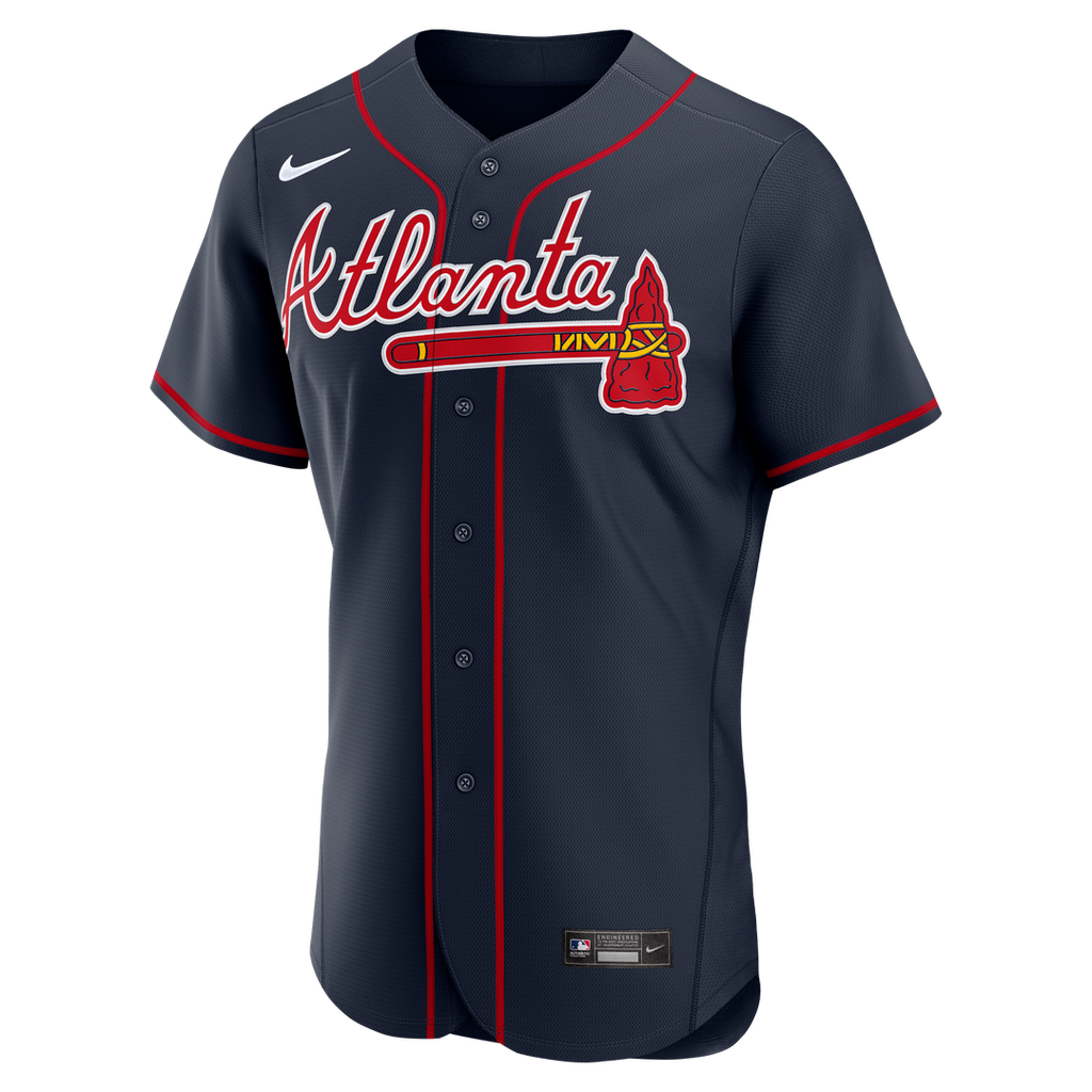 Atlanta Braves Nike Drake Baldwin Alternate MLB Awards Authentic Baseball Jersey - Navy