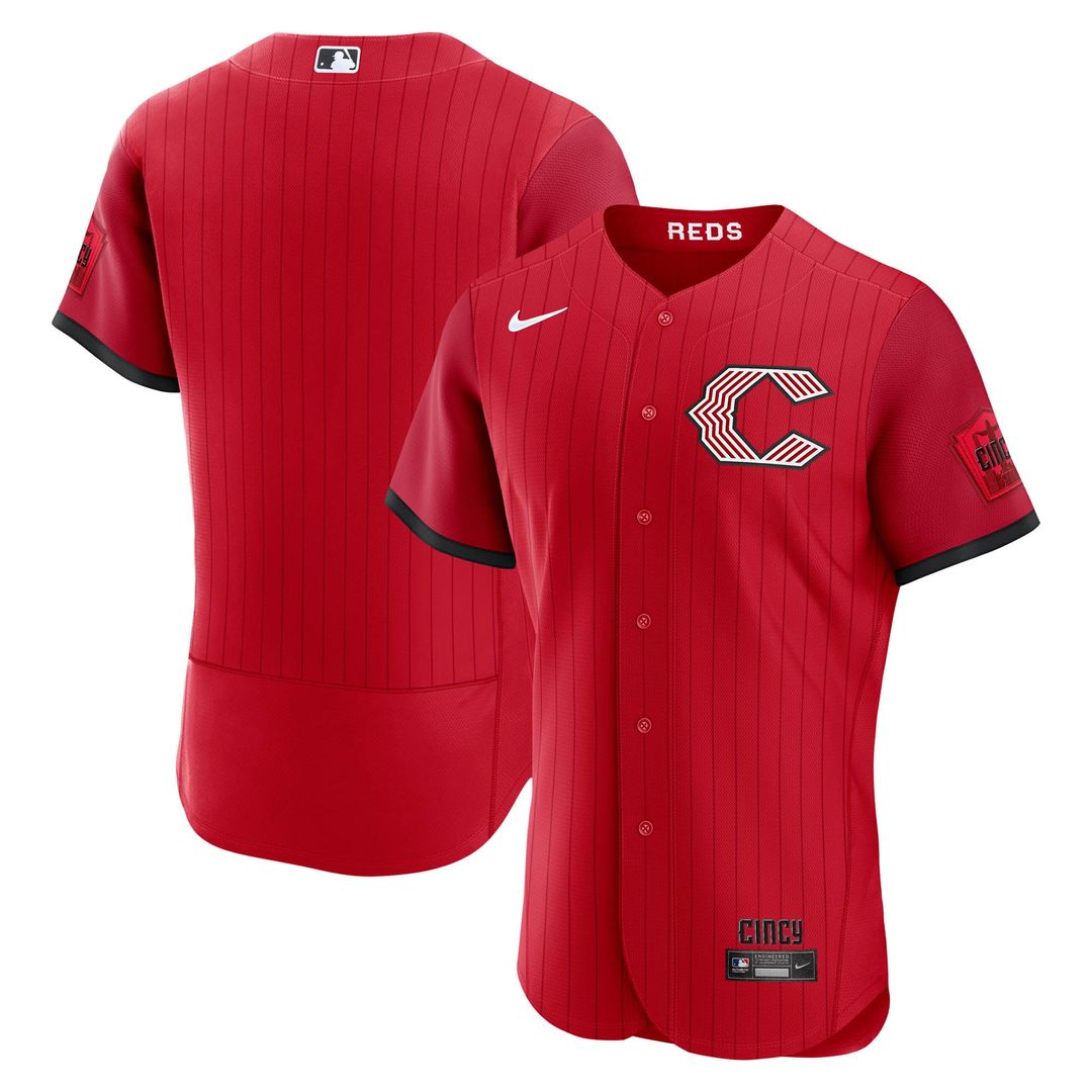 Cincinnati Reds Nike 2026 City Connect Authentic Baseball Jersey - Red