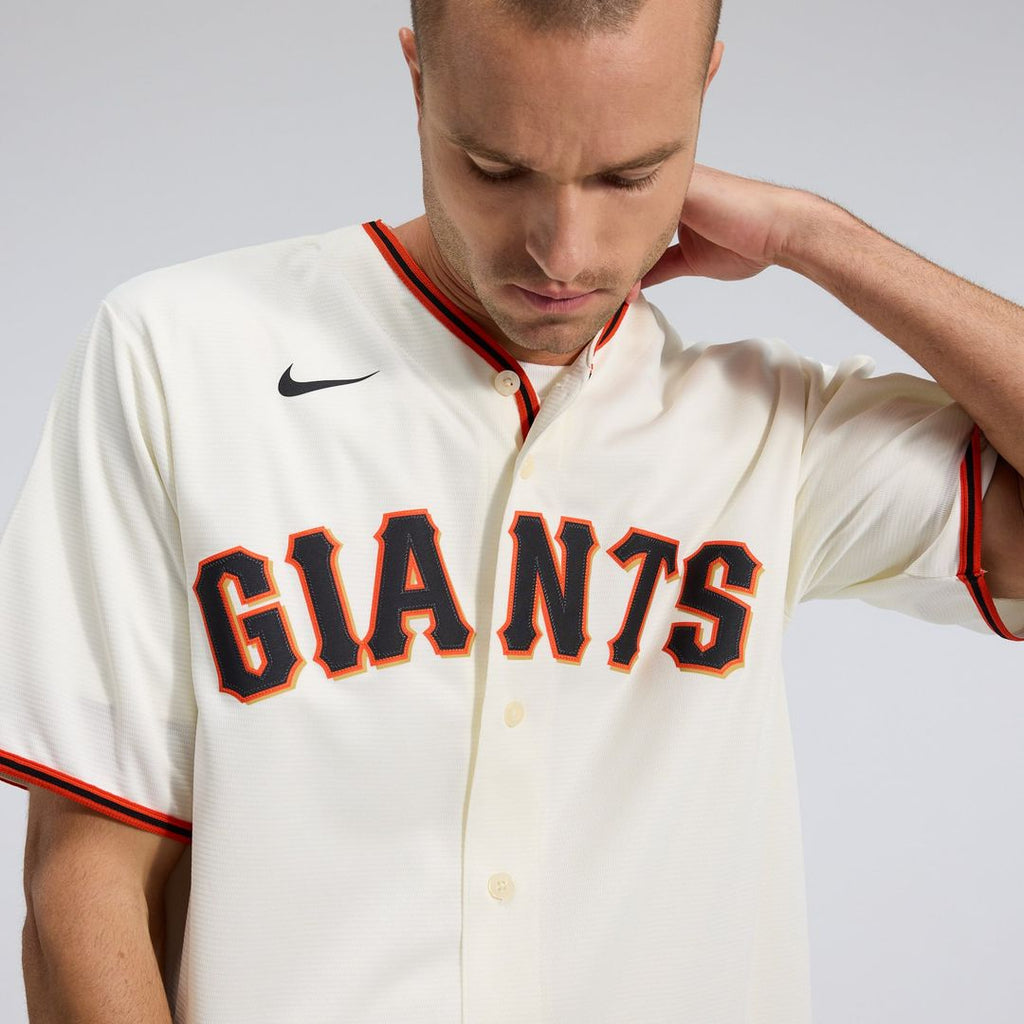 San Francisco Giants Nike Home Replica Team Baseball Jersey - Cream
