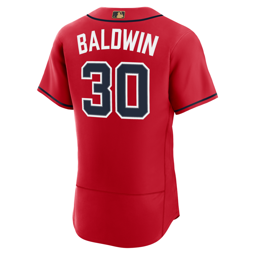 Atlanta Braves Nike Drake Baldwin MLB Awards Authentic Baseball Jersey - White