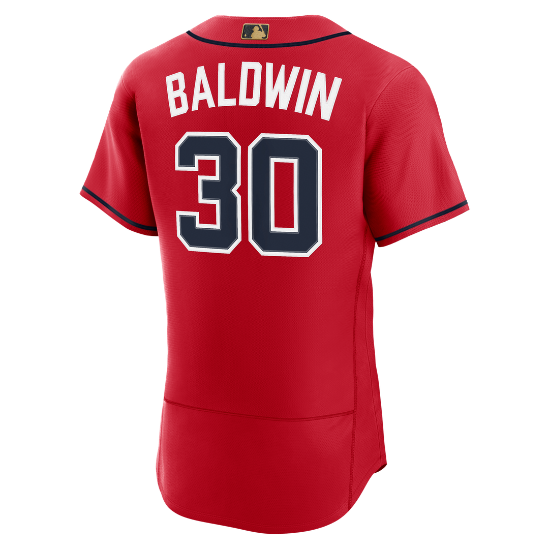 Atlanta Braves Nike Drake Baldwin MLB Awards Authentic Baseball Jersey - White