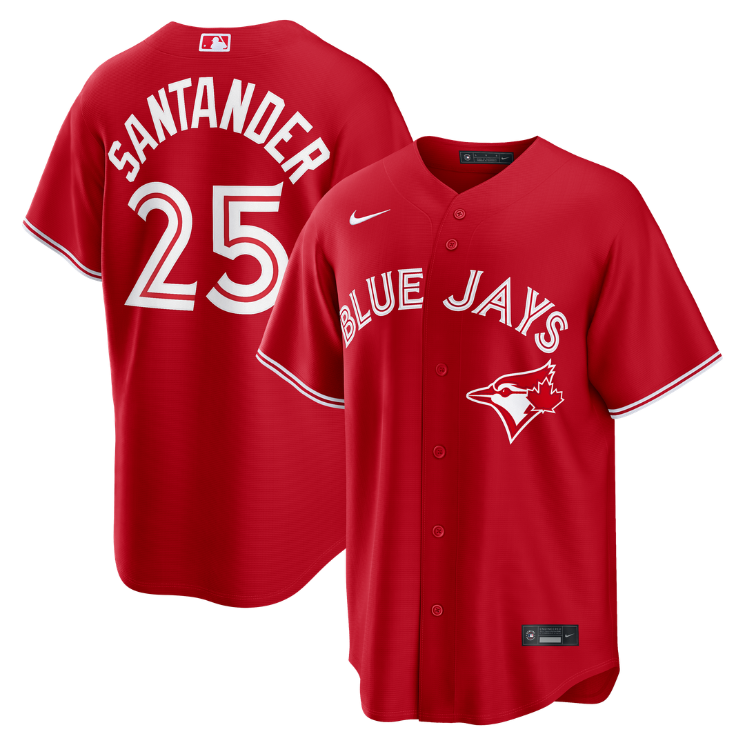 Toronto Blue Jays Nike Anthony Santander Alternate Replica Baseball Jersey - Light Blue