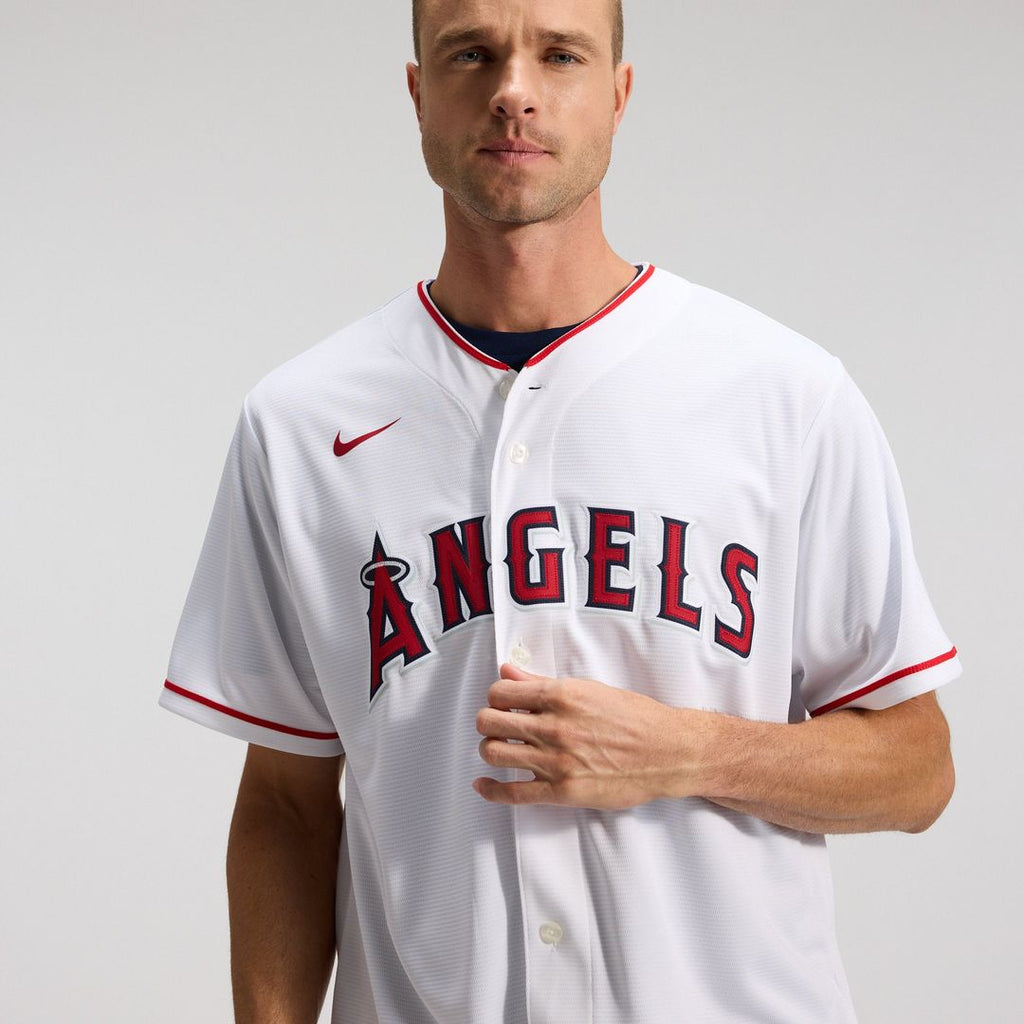 Los Angeles Angels Nike Alternate Replica Team Baseball Jersey - Red