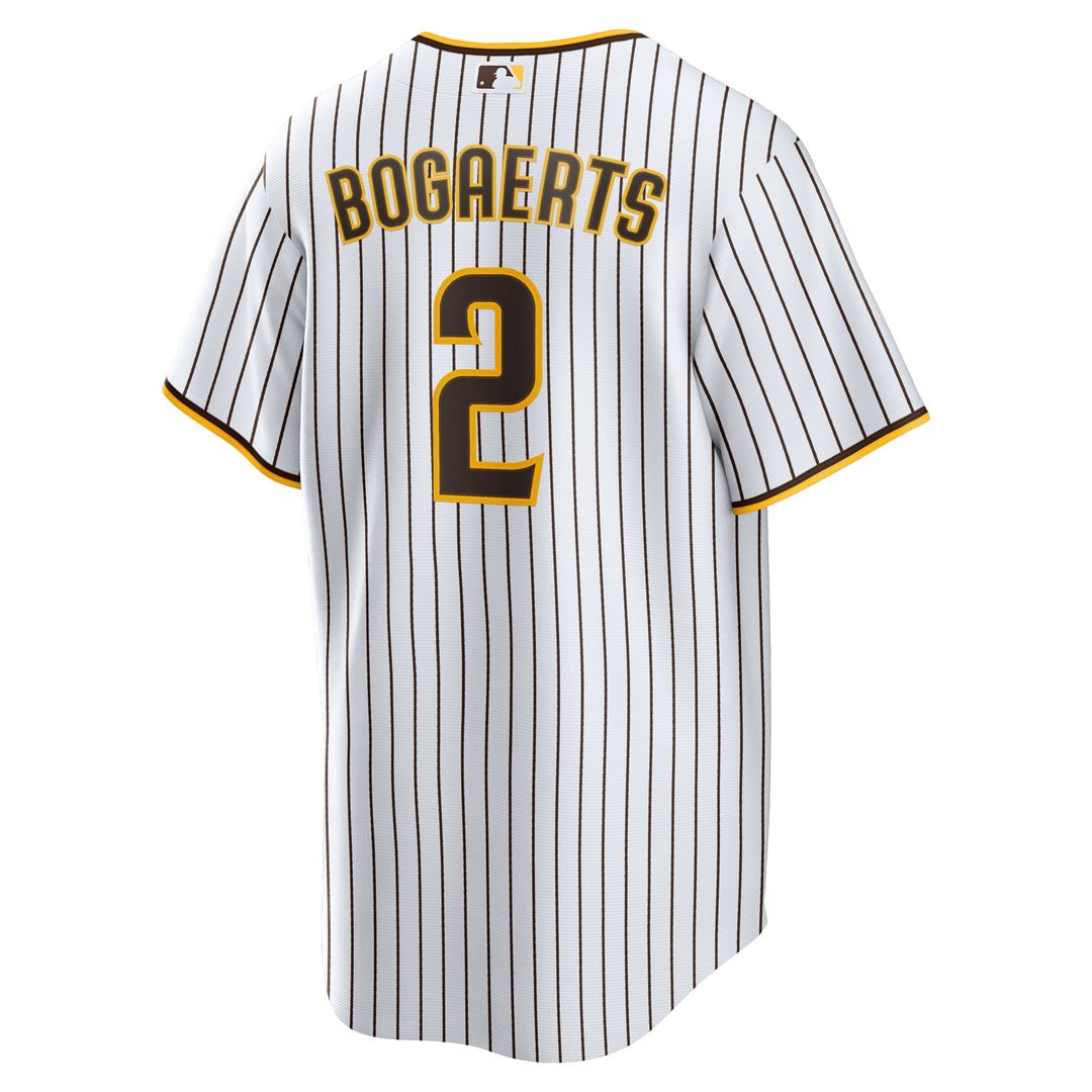 San Diego Padres Nike Xander Bogaerts /Brown Home Official Replica Baseball Jersey - White