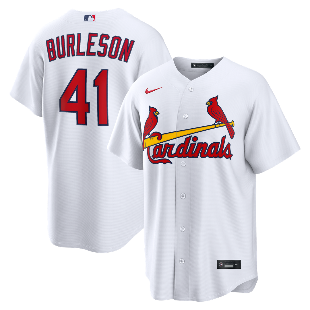 St. Louis Cardinals Nike Alec Burleson Home Replica Baseball Jersey - White