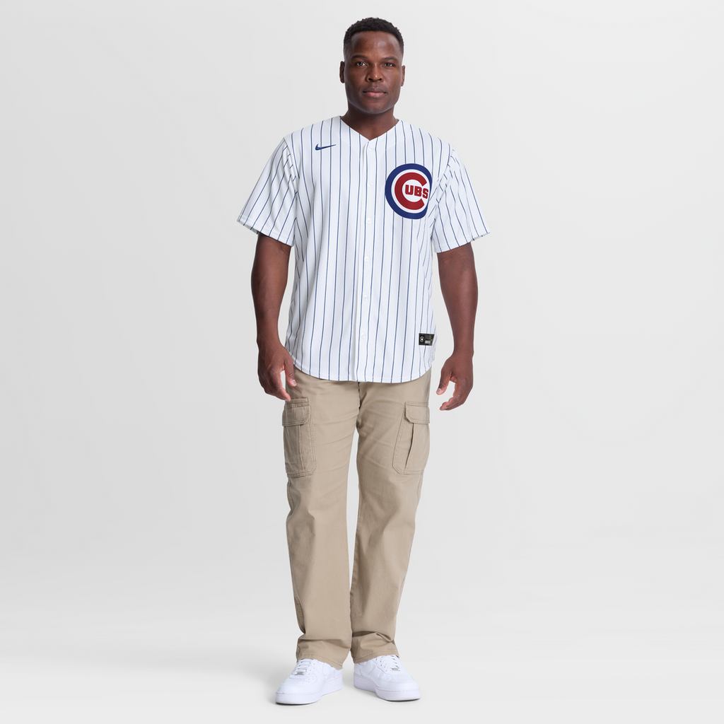 Chicago Cubs Nike Nico Hoerner Home Replica Baseball Jersey - White