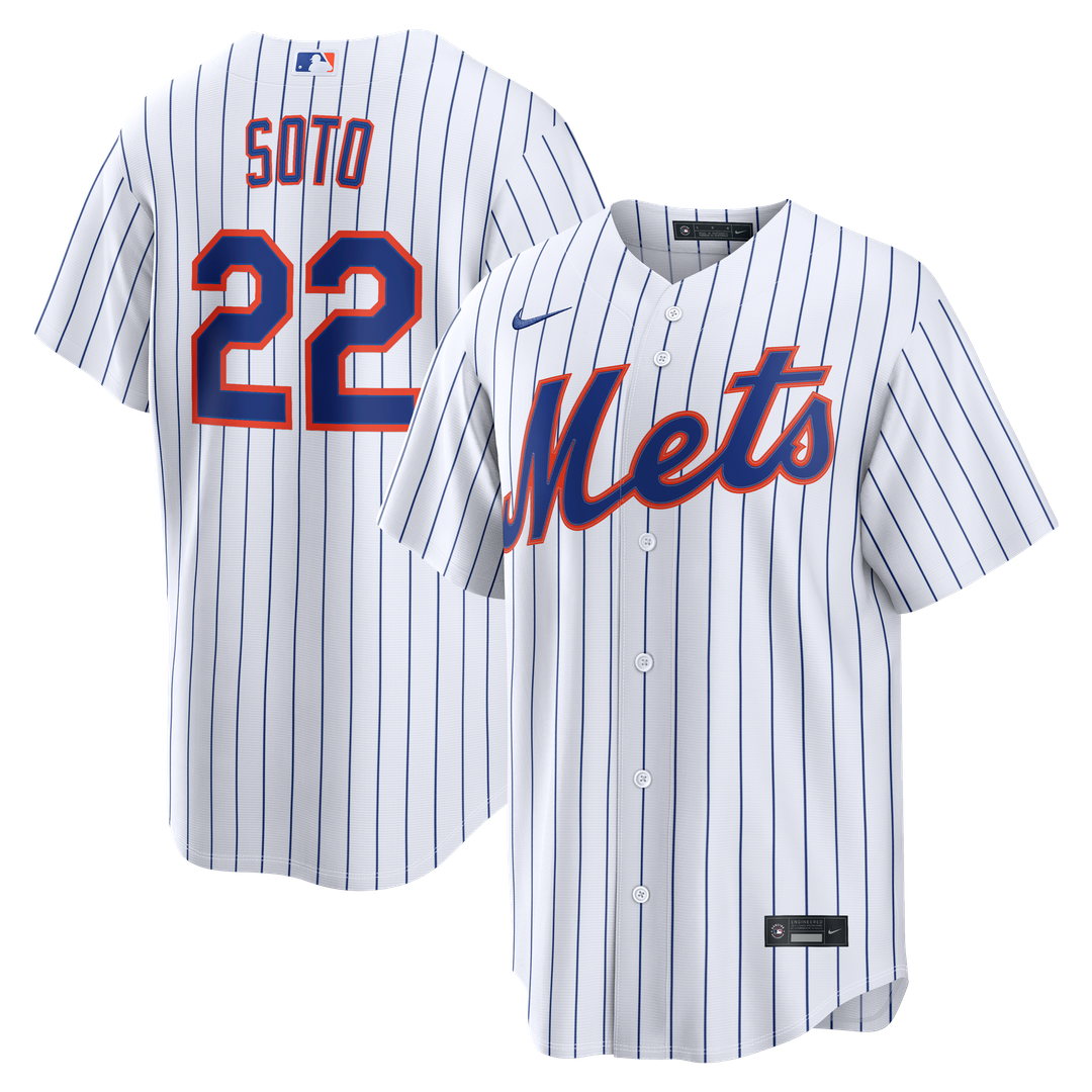 New York Mets Nike Juan Soto Home Replica Baseball Jersey - White
