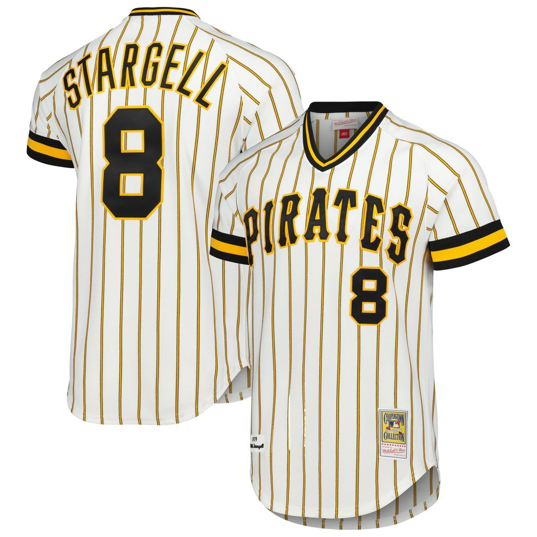 Pittsburgh Pirates Mitchell & Ness Willie Stargell Cooperstown Collection 1979 Authentic Baseball Jersey - White