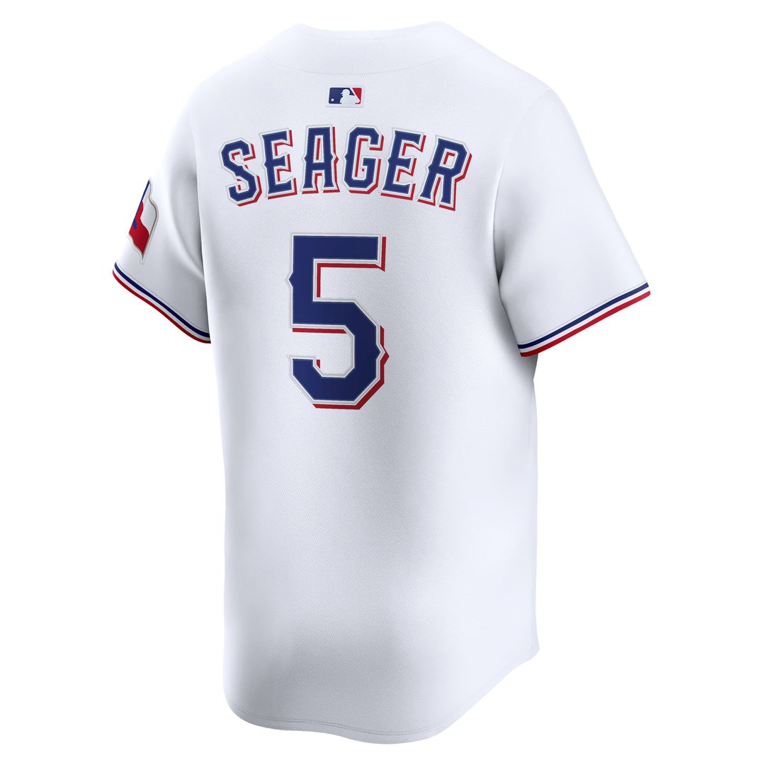 Texas Rangers Nike Corey Seager Road Limited Baseball Jersey - Gray