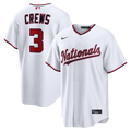 Washington Nationals Nike Dylan Crews Home Replica Baseball Jersey - White