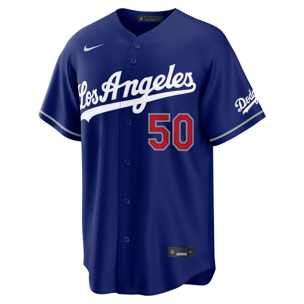 Los Angeles Dodgers Nike Mookie Betts Alternate Stadium Baseball Jersey - Royal