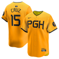 Pittsburgh Pirates Nike Oneil Cruz City Connect Limited Baseball Jersey - Gold