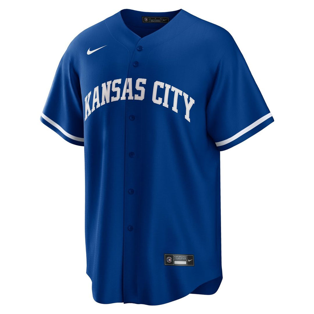 Kansas City Royals Nike Bobby Witt Jr. Rush Blue Alternate 2 Replica Baseball Jersey