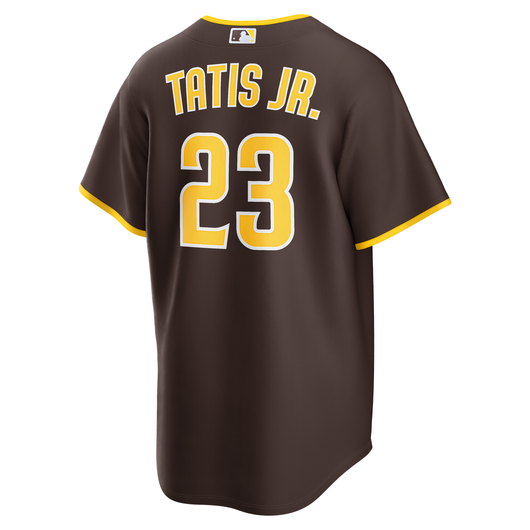 San Diego Padres Nike Fernando Tatis Jr. Alternate Replica Baseball Jersey - Sand