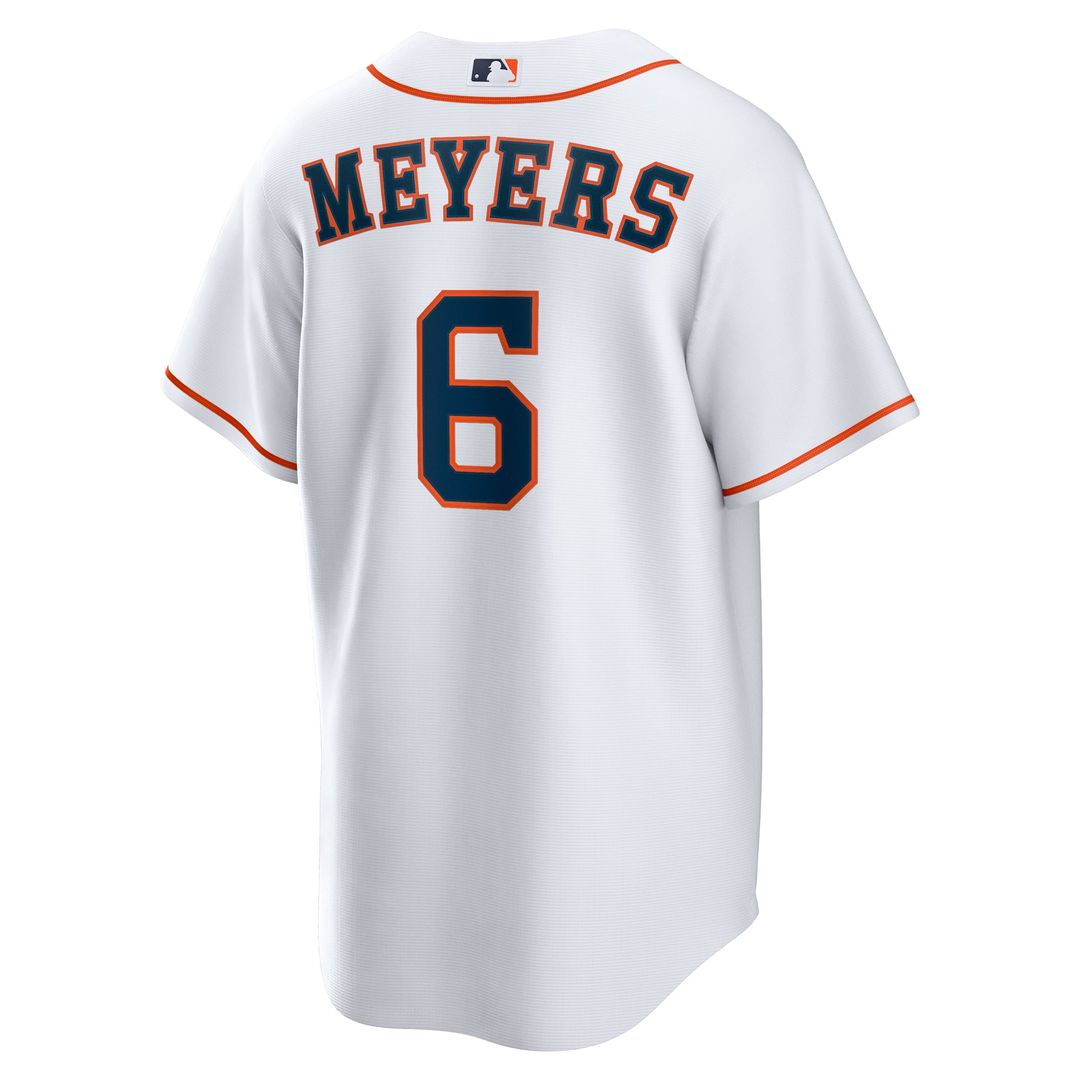 Houston Astros Nike Jake Meyers Home Replica Baseball Jersey - White