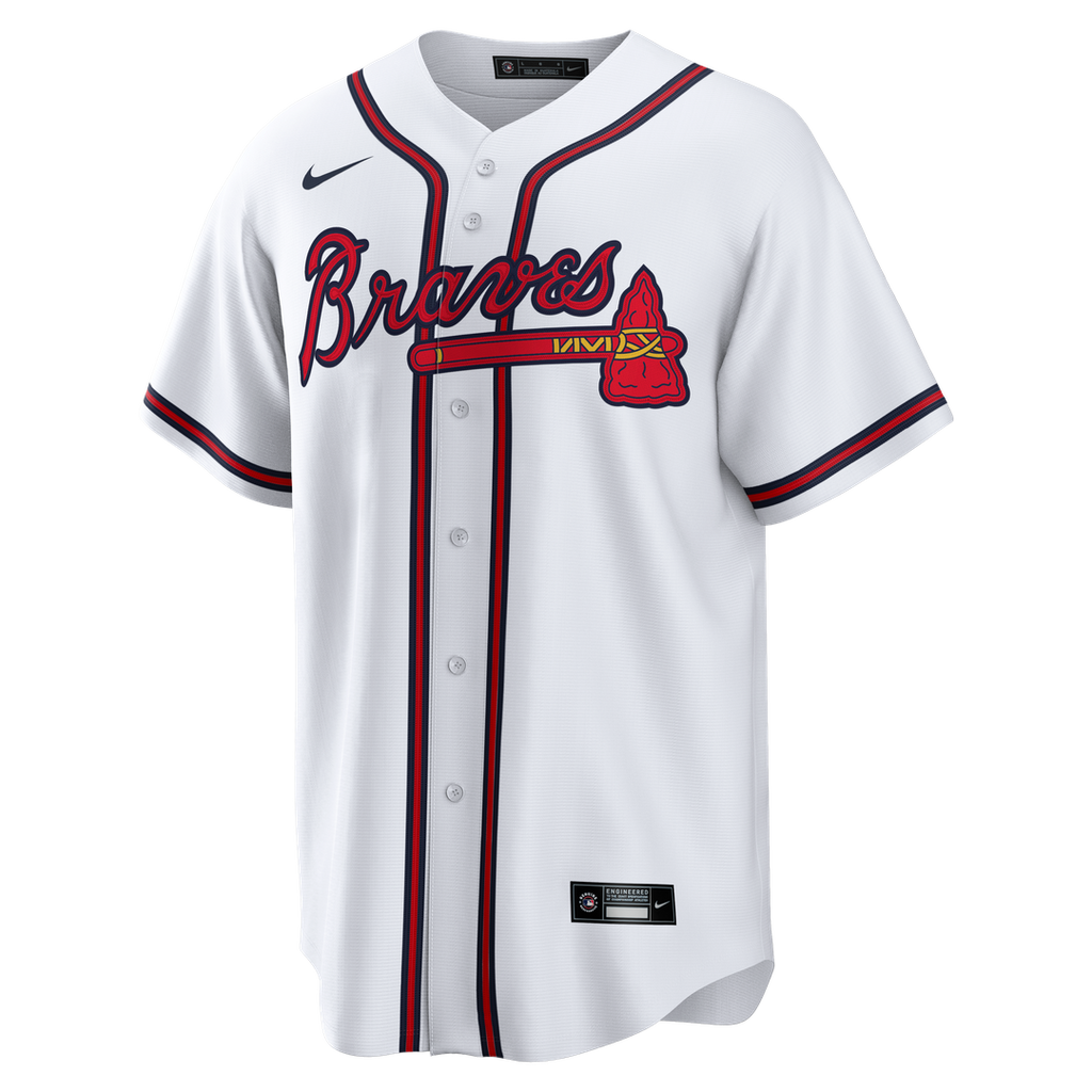 Atlanta Braves Nike Tom Glavine Home Retired Player Replica Baseball Jersey - White