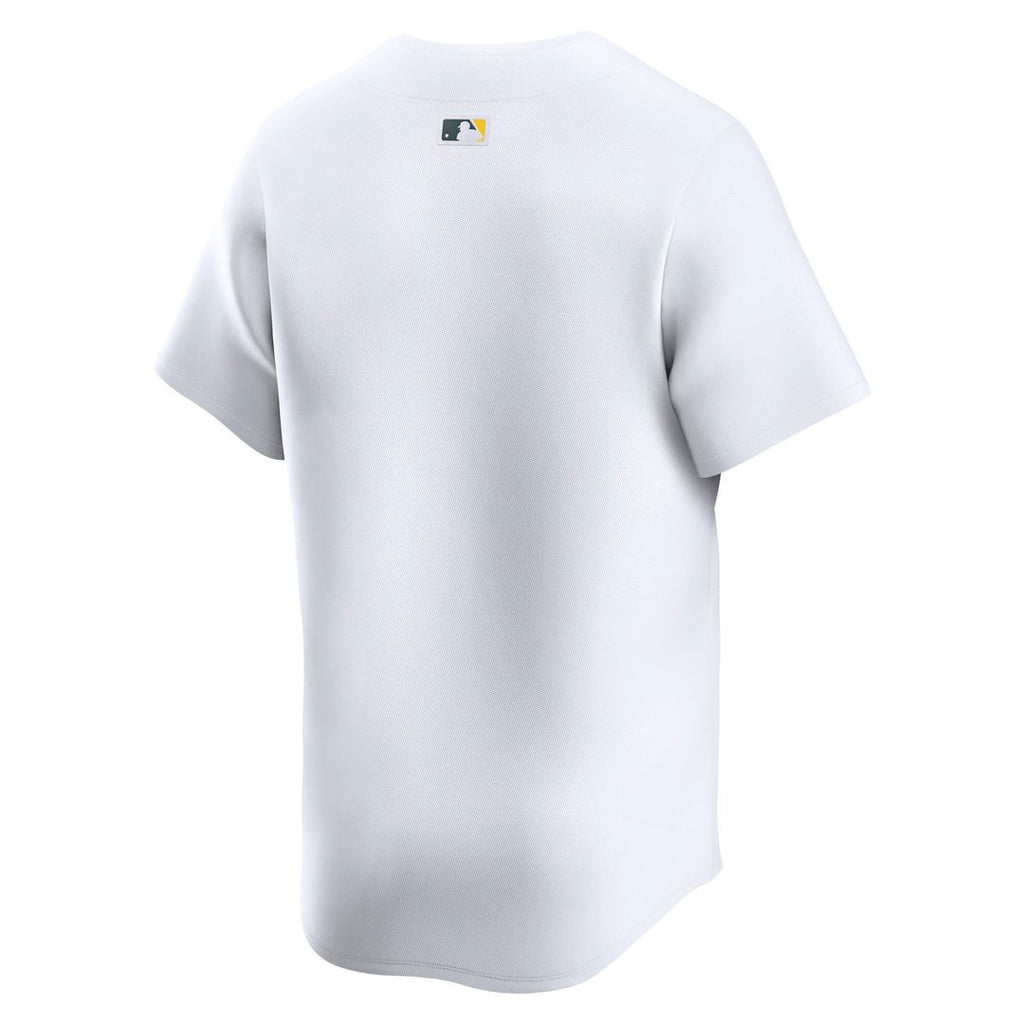 Athletics Nike Home Replica Team Baseball Jersey - White