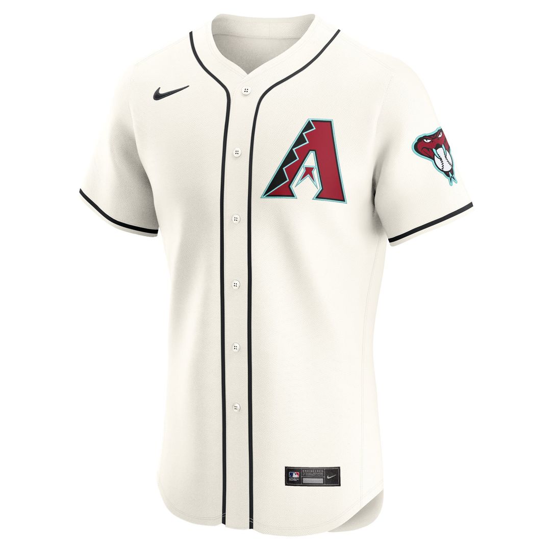 Arizona Diamondbacks Nike Elite Baseball Jersey - Cream