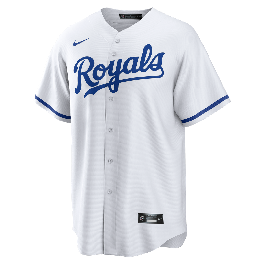 Kansas City Royals Nike Home Big & Tall Replica Baseball Jersey - White