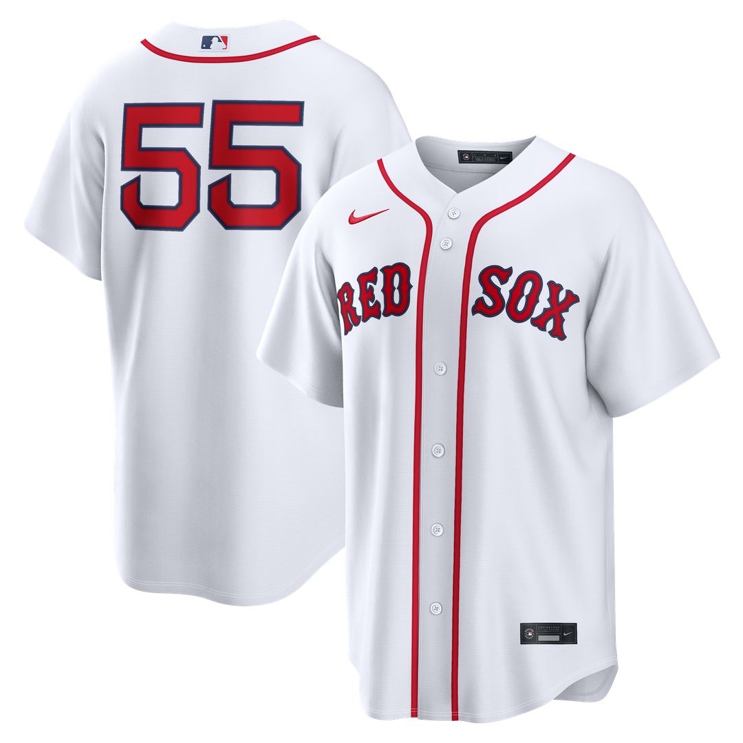 Boston Red Sox Nike Ranger Suárez Home Replica Baseball Jersey - White