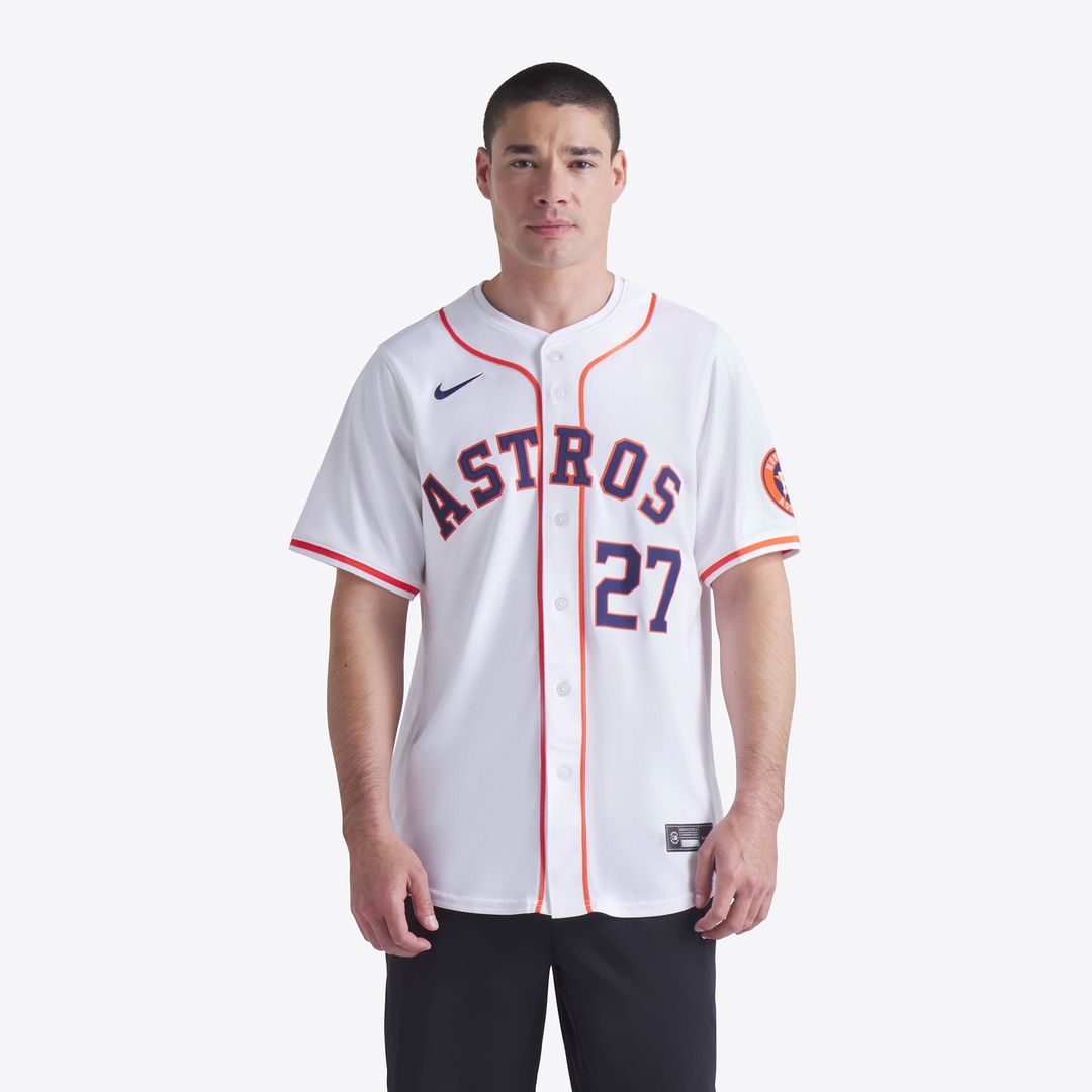 Houston Astros Nike Jose Altuve Home Limited Baseball Jersey - White