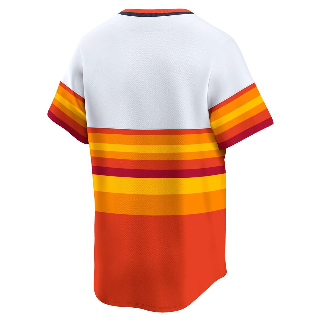 Houston Astros Nike Cooperstown Collection Limited Baseball Jersey - White