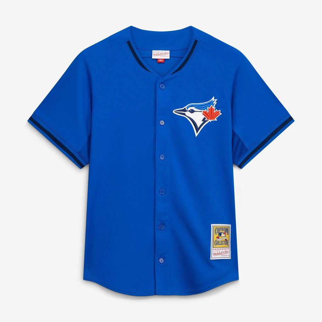 Toronto Blue Jays Mitchell & Ness Jose Bautista Authentic Batting Practice Baseball Jersey - Royal