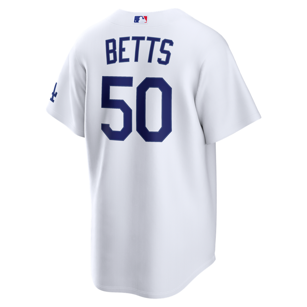 Los Angeles Dodgers Nike Mookie Betts Stadium Baseball Jersey - Gray